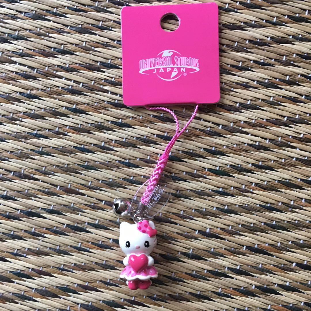USJ ハローキティ　ストラップ USJ ハローキティ ストラップ ご当地キティ 根付け 4点セット - メルカリ