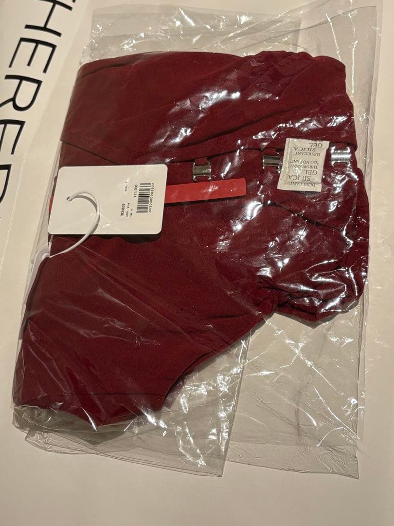 theredthread sheer hook tops ワイン - メルカリ