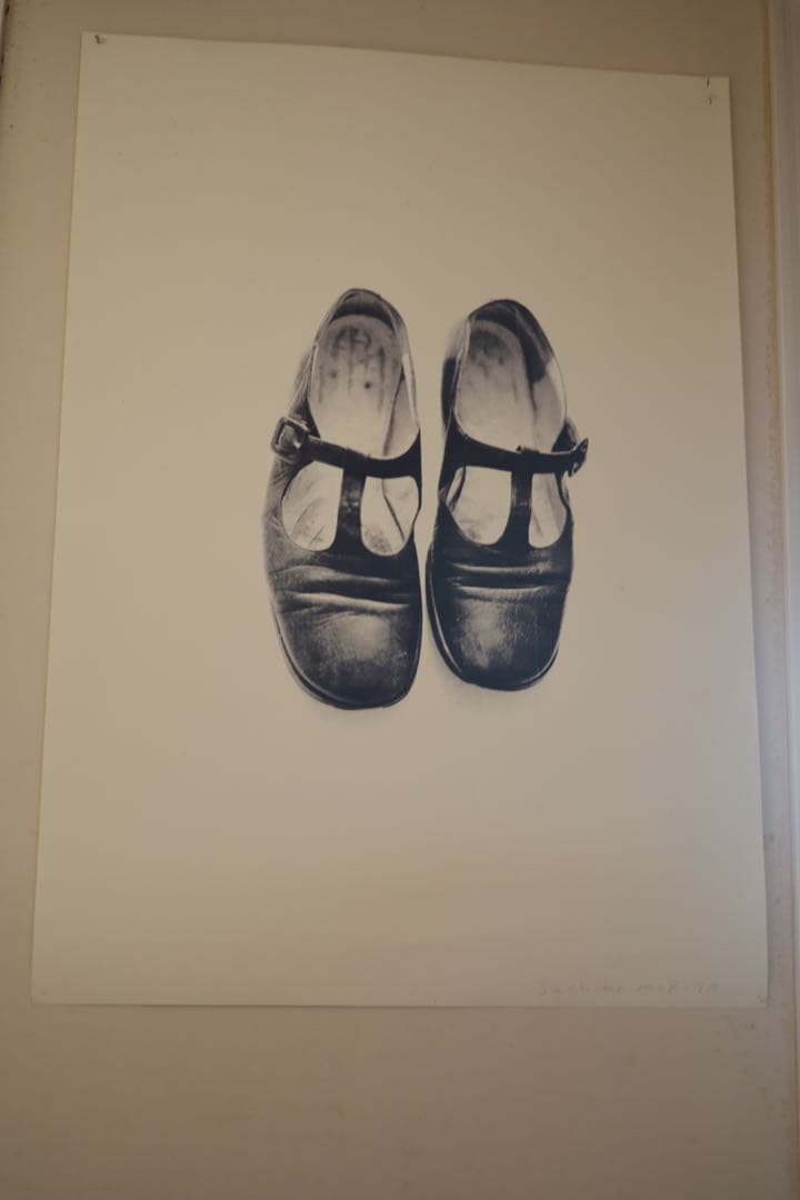 森田幸子　MORITA SACHIKOモノクロ靴のポスター 森田幸子 MORITA SACHIKOモノクロ靴のポスター