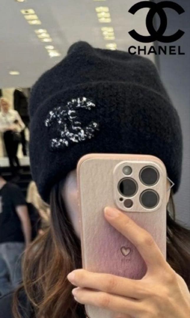 CHANEL ニット帽 ノベルティー - メルカリ