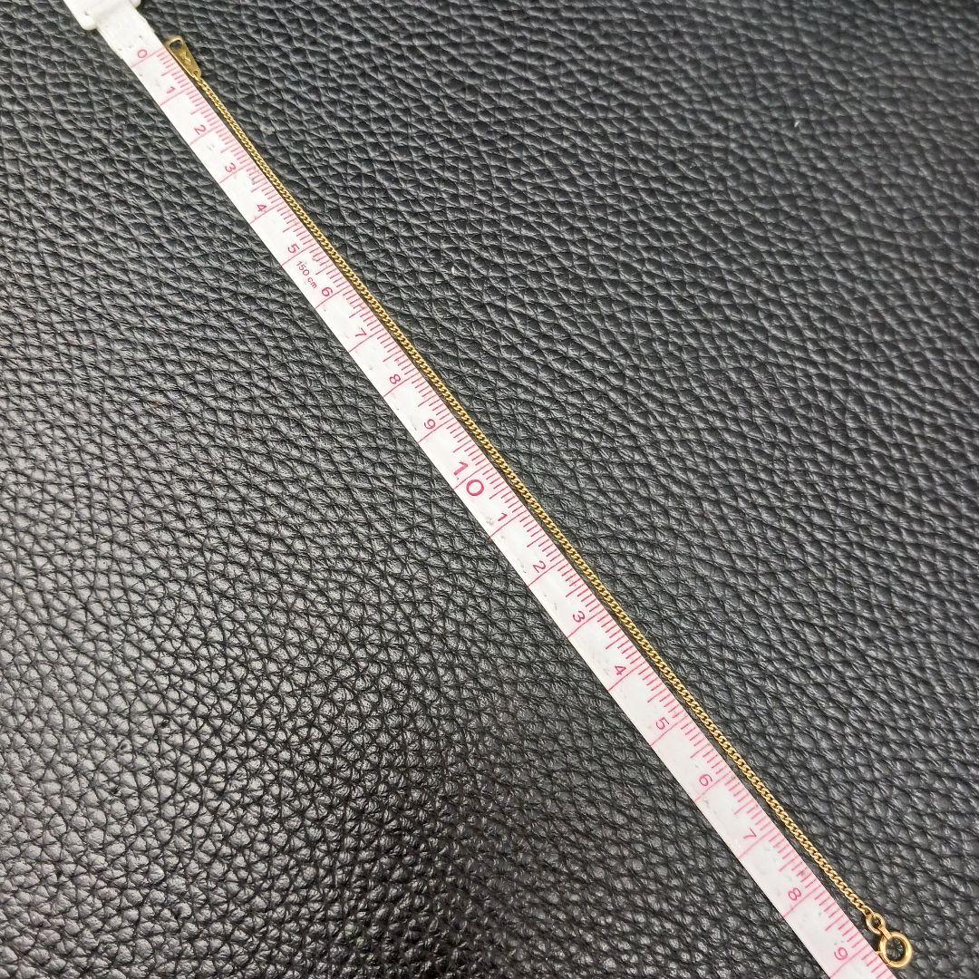 B020913) K18 YG 喜平2面シングル ブレスレット ホールマーク - メルカリ