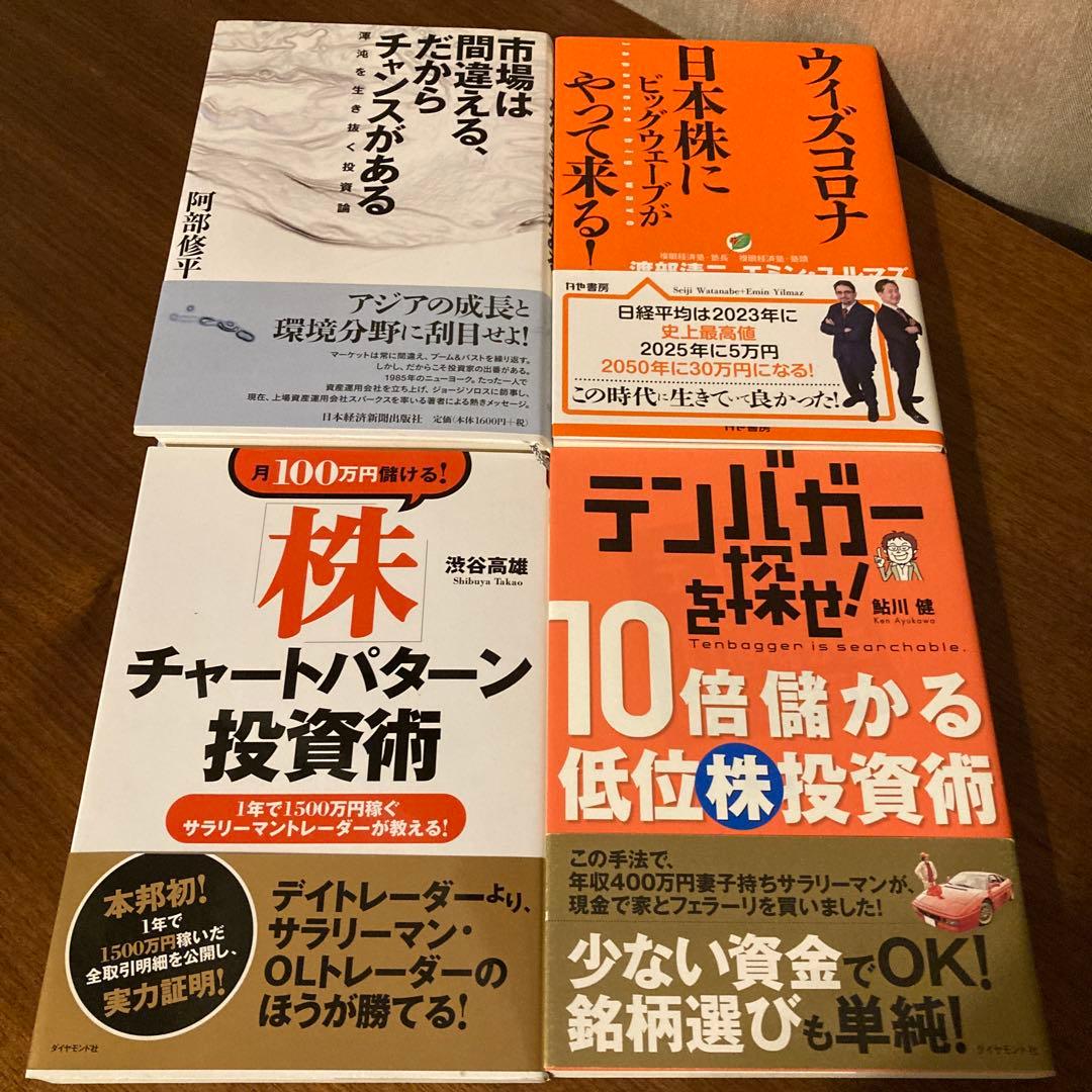株投資本 22冊 まとめ売り ジムクレイマー、バフェット、敗者のゲーム
