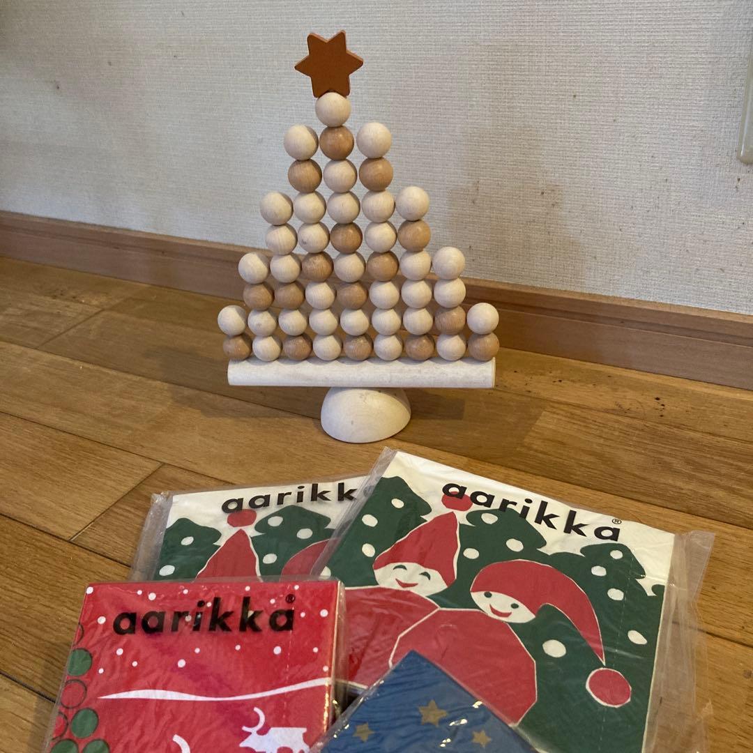 aarikka・クリスマス置物 marimekko（マリメッコ） クリスマス 置物 アーリッカ aarikka 森の