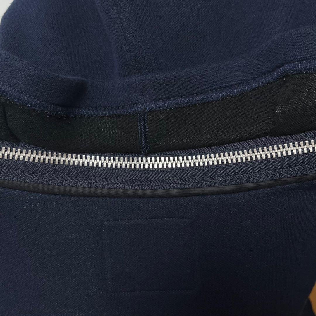 3760【超希少デザイン】サカイ☆フードジップ切り替えパーカー 入手