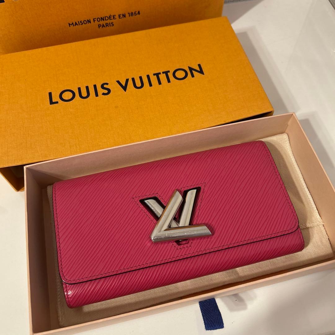 louis vuitton ツイストエピ 長財布 ピンク箱・保存袋・ショッパー付