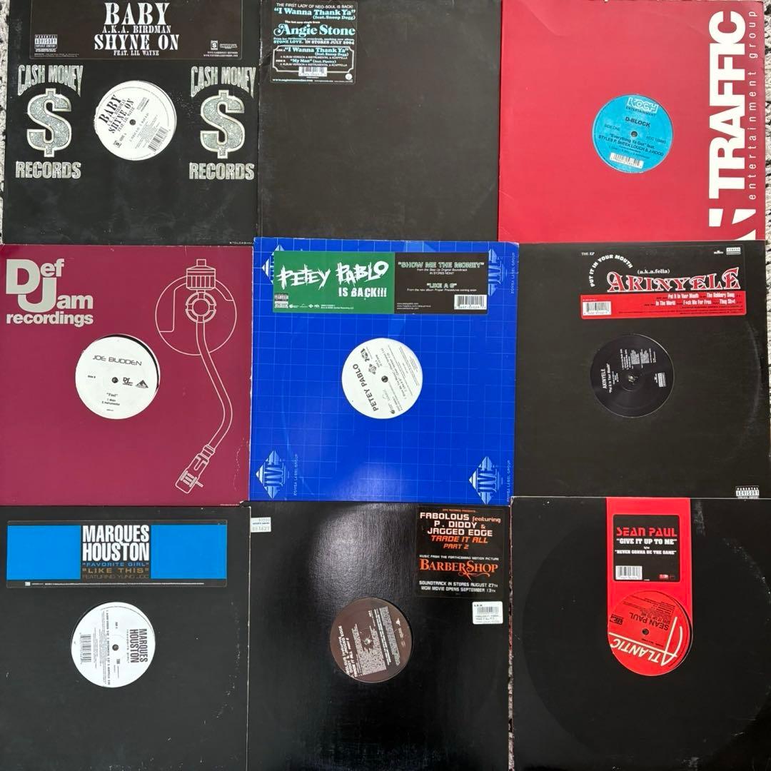 大幅値下げしました】レコードまとめ売り50枚セット⭐︎HIPHOP R&B②