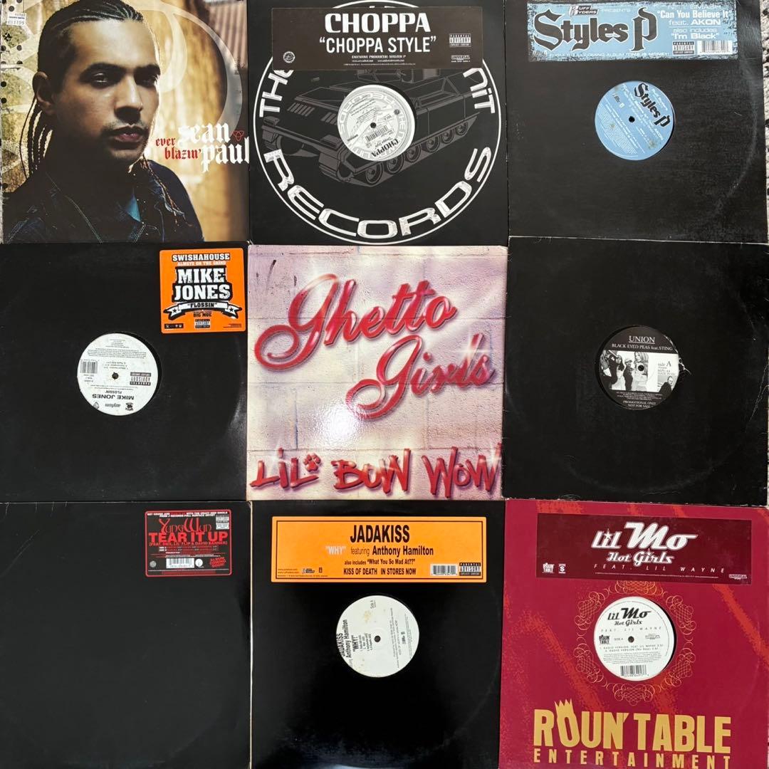 値下げしました】レコードまとめ売り50枚セット⭐︎HIPHOP R&B②