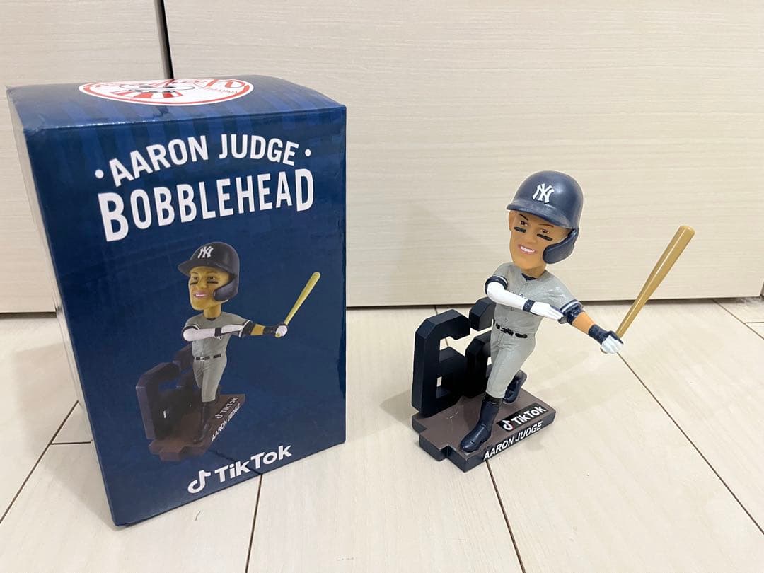 t*u様 アーロン・ジャッジ　ボブルヘッド 62本塁打記念　 ヤンキースタジアム アーロン・ジャッジ選手 NYヤンキース 2024 アメリカンリーグ MVP