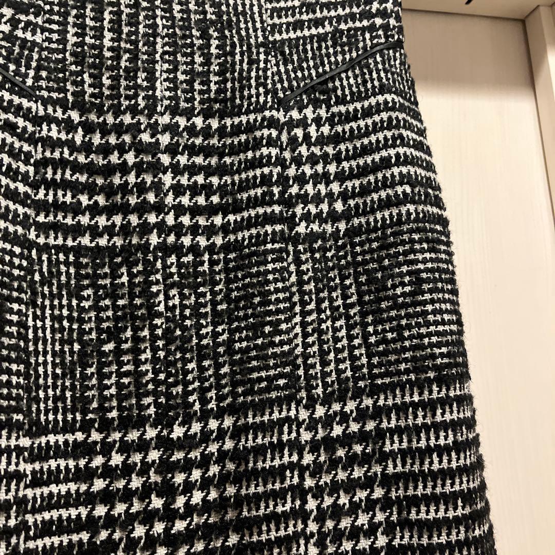 ハーリップトゥ Hemingway Check Tweed Long Skirt - メルカリ