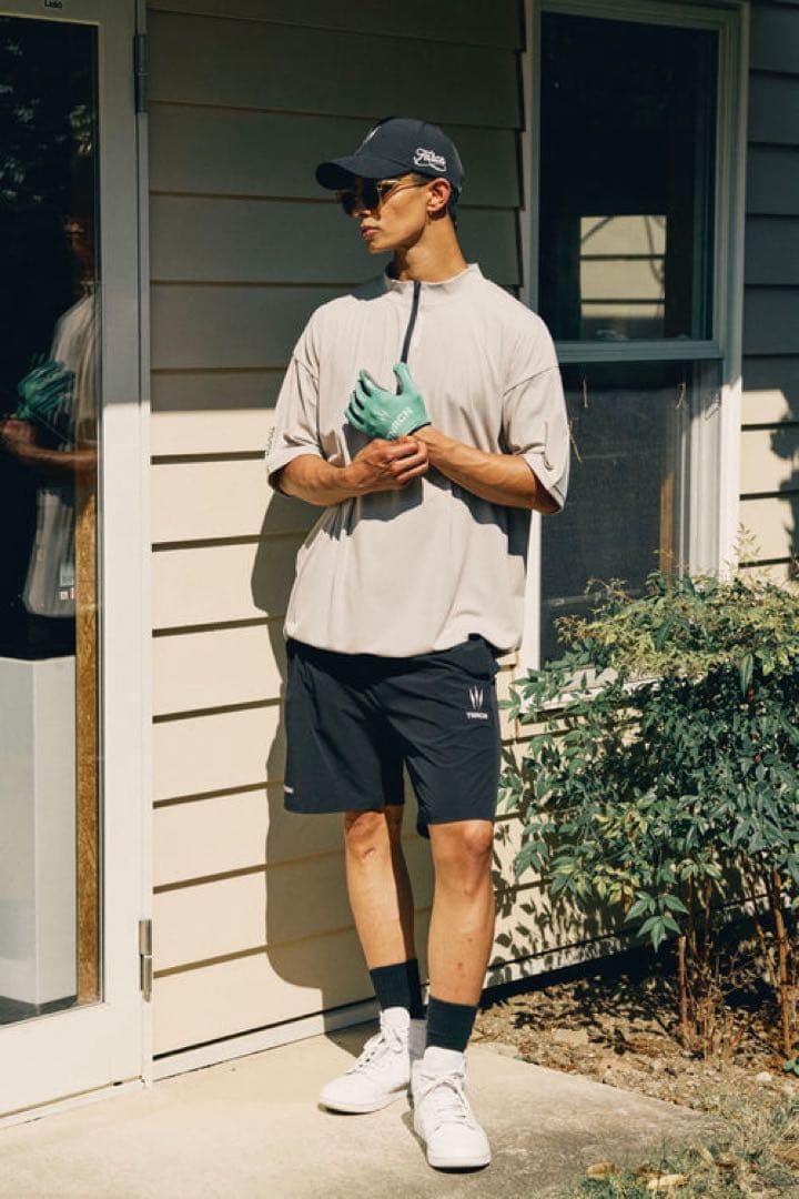 TNRCN HALF-ZIP TEE サイズL ラフロッグ - メルカリ