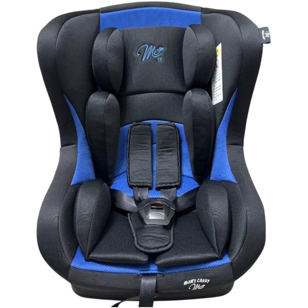 極美品 西松屋 マムズキャリー レジェ チャイルドシート ブルー 青