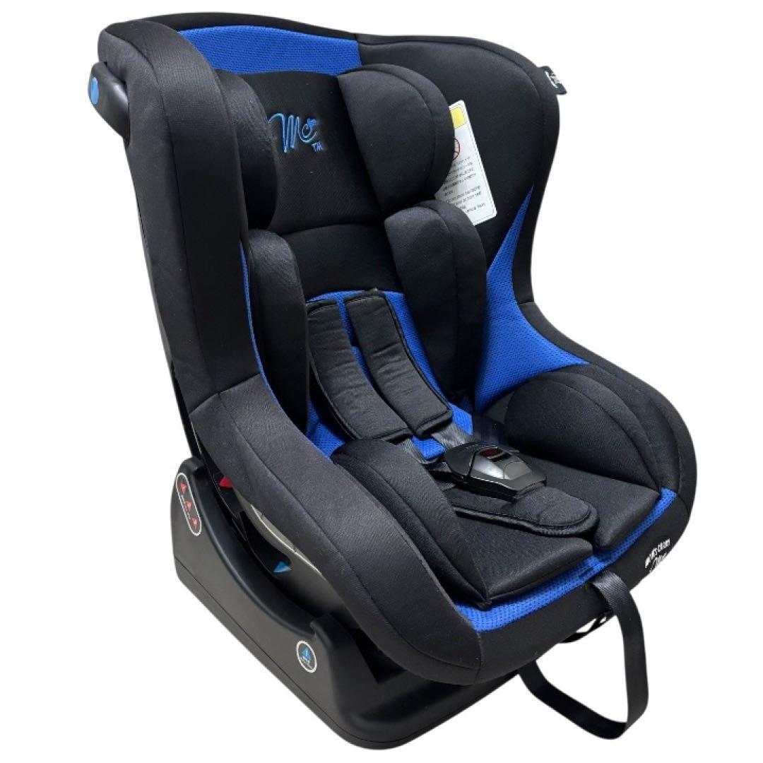 極美品 西松屋 マムズキャリー レジェ チャイルドシート ブルー 青