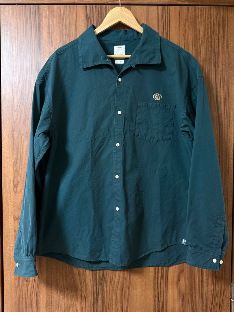 visvim ビスビム PALMER SHIRT L/S GREEN 3 楽天市場】visvim ビズビム シャツ サイズ:3 23AW キルティング