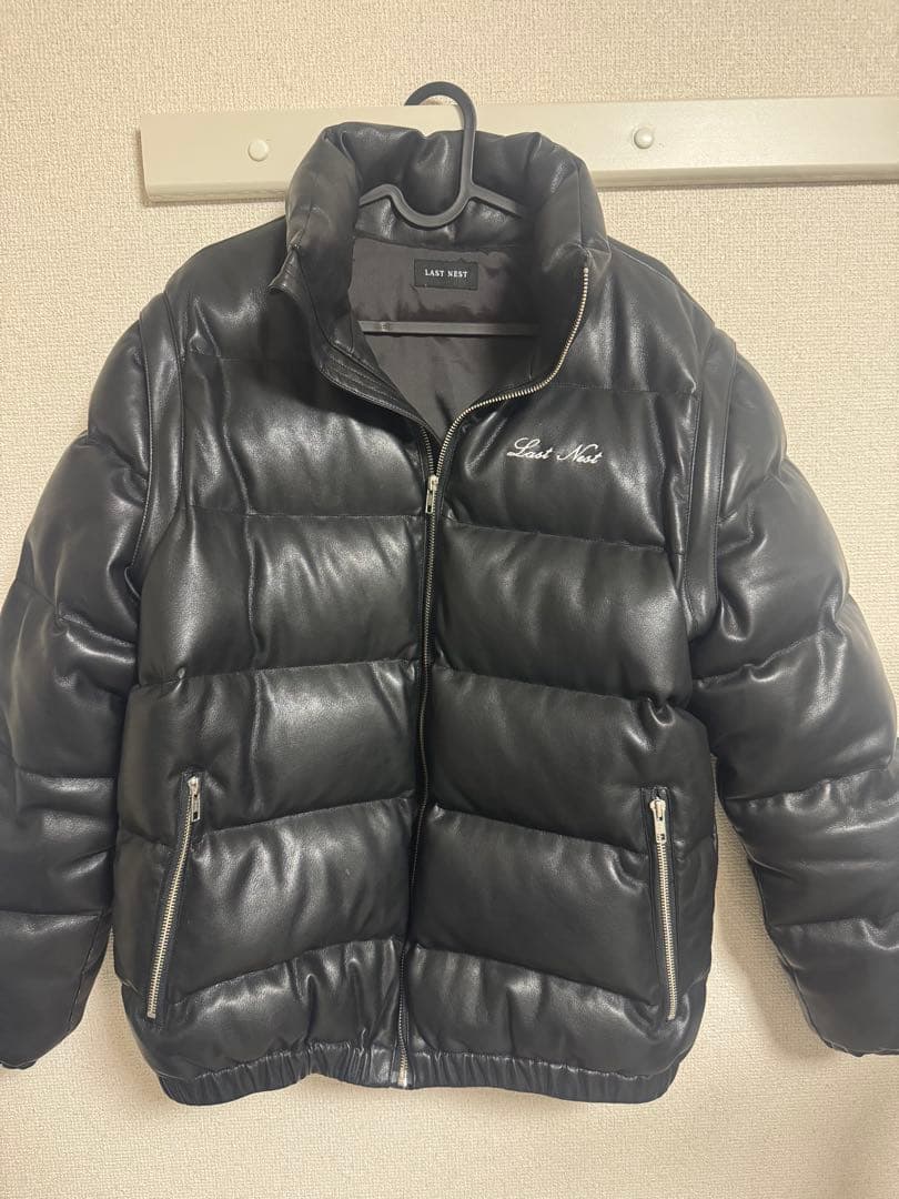 LAST NEST ブラック ダウンジャケット Mサイズ LAST NEST