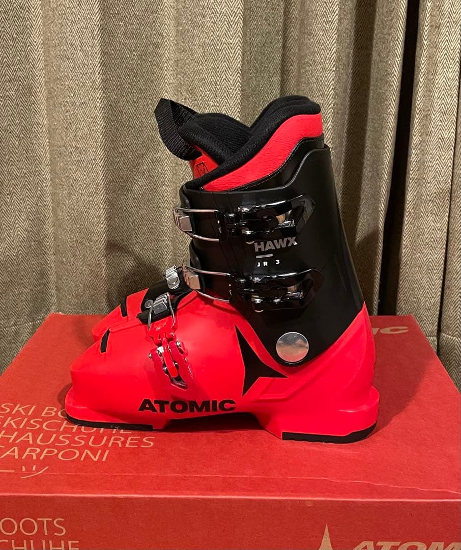 美品 ATOMIC HAWX JR3 子供用 スキーブーツ 23〜23.5cm