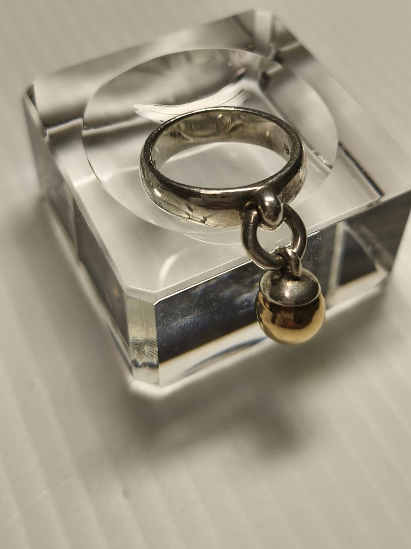 Tiffany & Co. ボールチャームリング 8号 925 750
