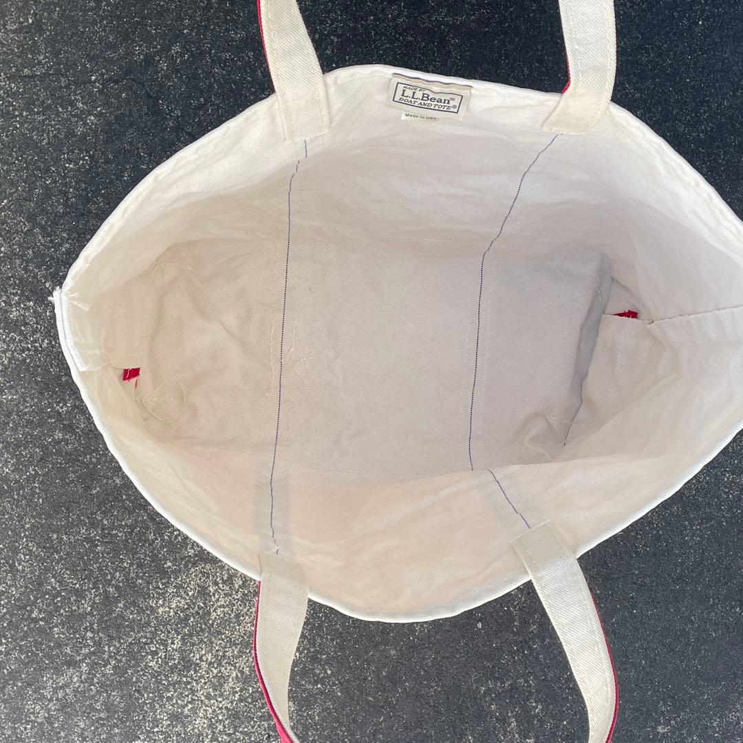 L.L.Bean トート オープン・トップ RED 雰囲気抜群 Lサイズ