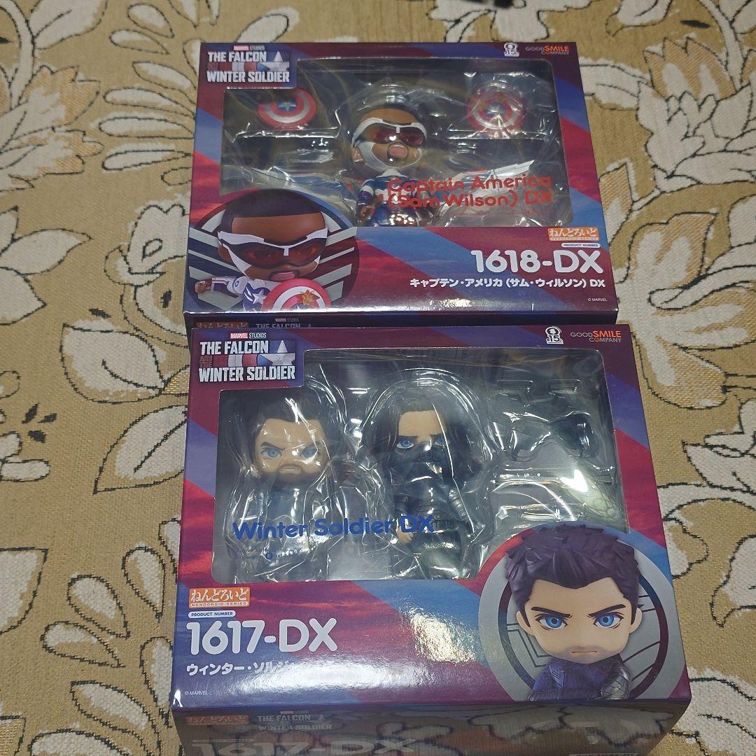 ねんどろいど　ファルコン&ウィンター・ソルジャー　 バッキー　サム　フィギュア ねんどろいど ファルコン&ウィンター・ソルジャー バッキー サム