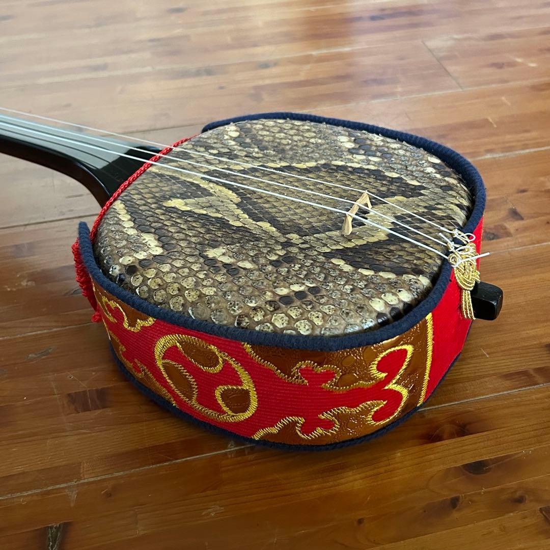 ◼️宮古島から➄◼️本皮三線◼️女性◼️沖縄◼️初心者◼️サンプル