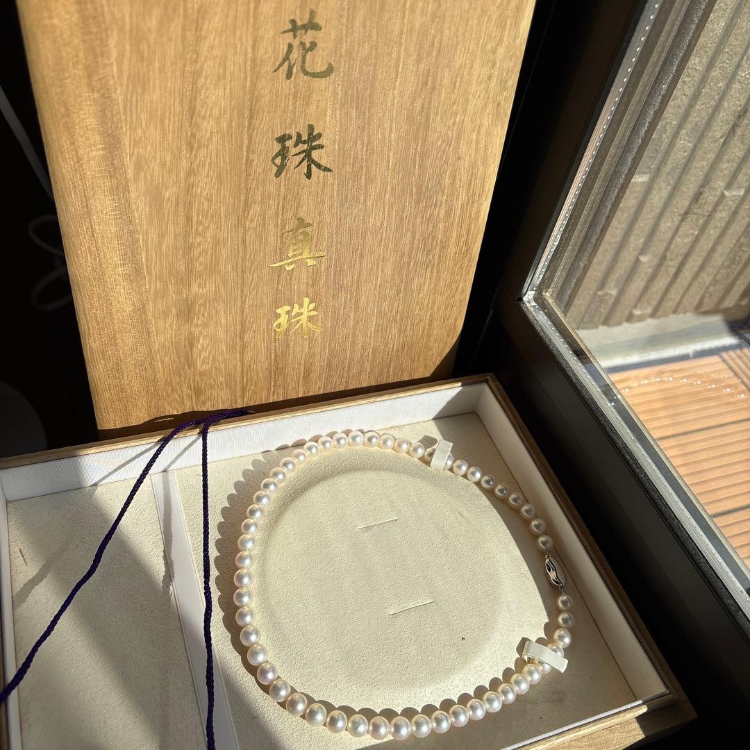 月*ぎ様 本真珠　ネックレス 楽天市場】パール ネックレス アコヤ 本真珠 7.0〜7.5mm 鑑別書付き (6