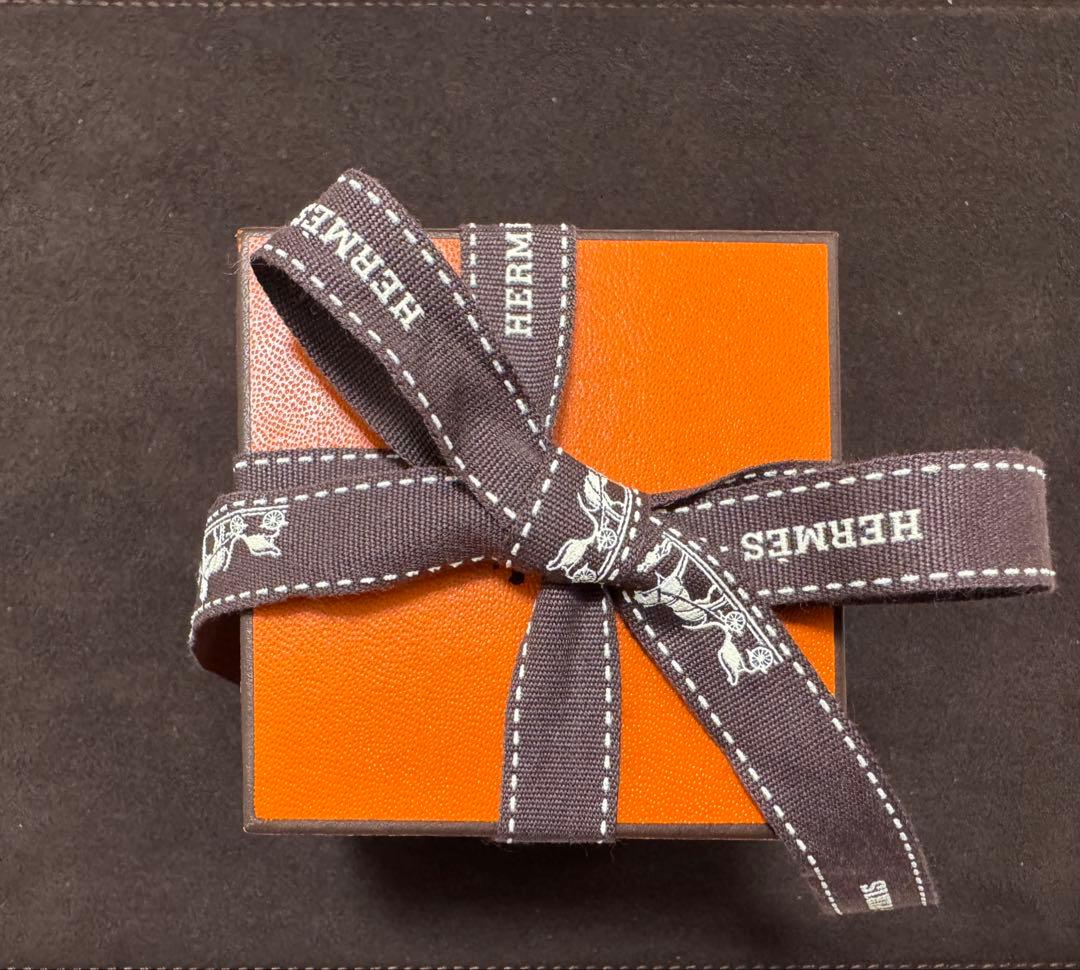 新品 HERMES エルメス スカーフリング ツイリー 《ミニ・モール》