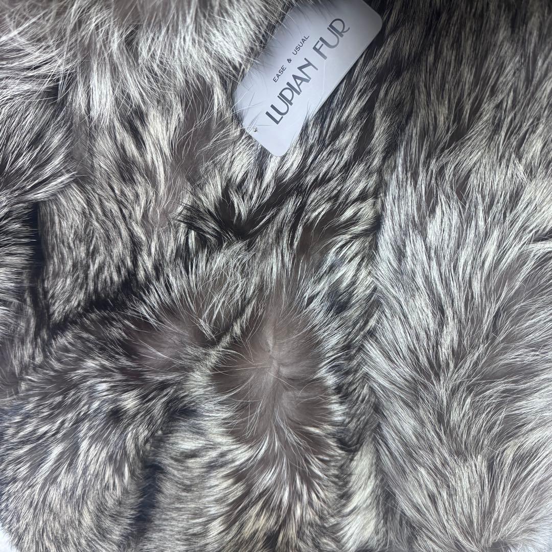 希少 新品✨SAGAMINK サガミンク シルバーフォックスコート 金タグ