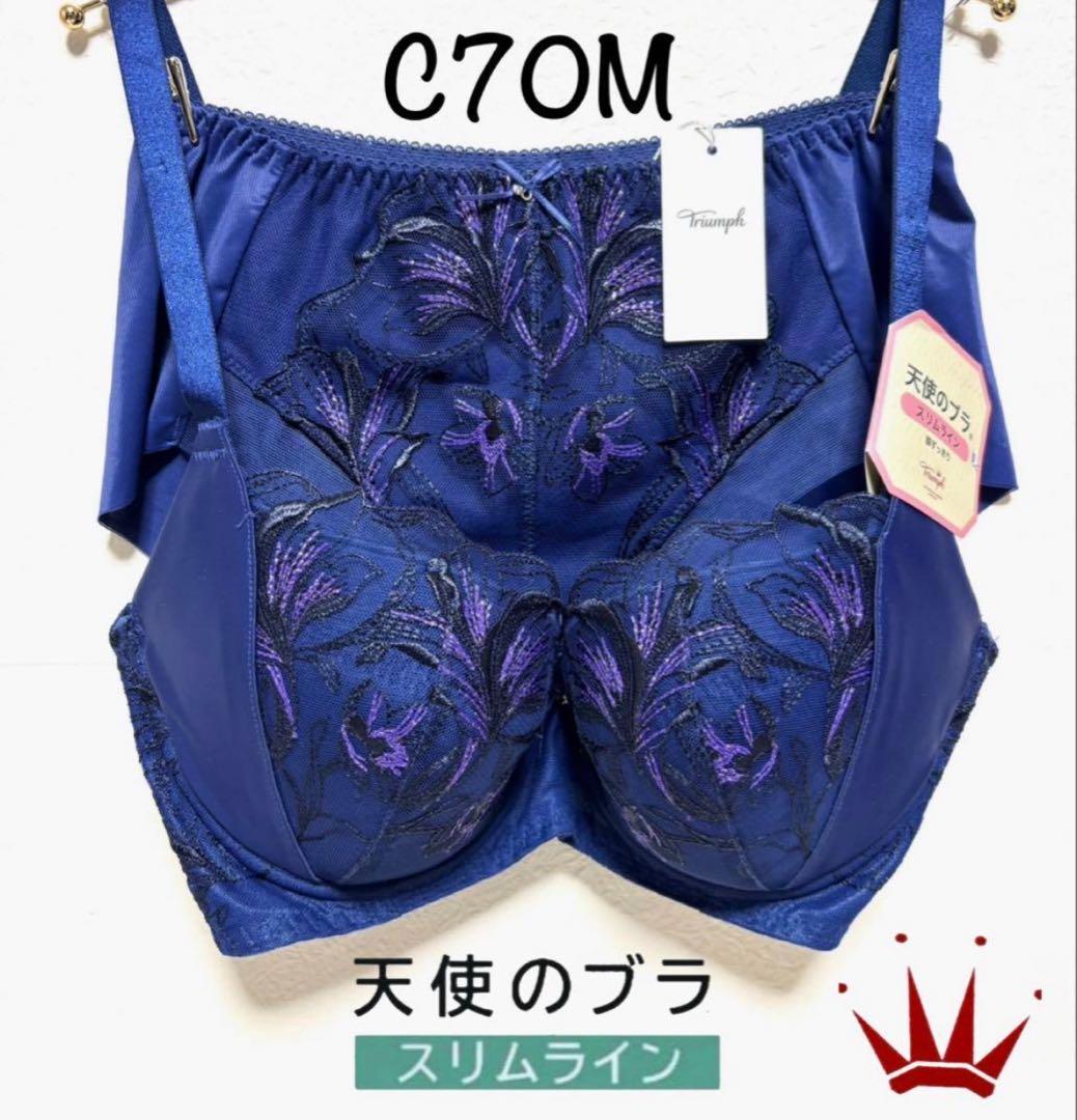 C70M トリンプ 天使のブラ スリムライン 582 ブラ＆ショーツ M023