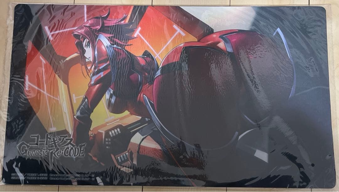 コードギアス カレン プレイマット 新品未使用　ラバーマット 新品】コードギアス CC カレン プレイマット デスクマット ラバー