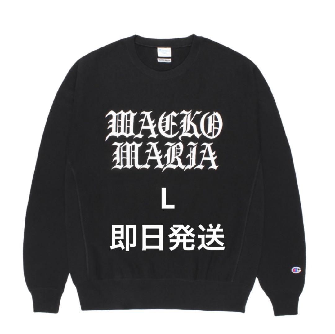 L Champion wackomaria CREW NECK SWEAT 新品 WACKO MARIA x Champion Reverse Weave Crew Neck Sweat Shirt 