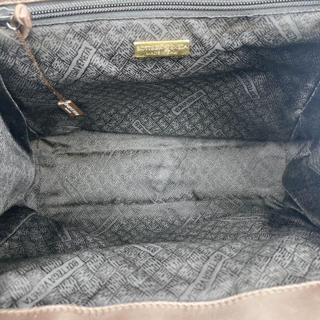 美品】ボッテガヴェネタ ハンドバッグ イントレチャート レザー 5691