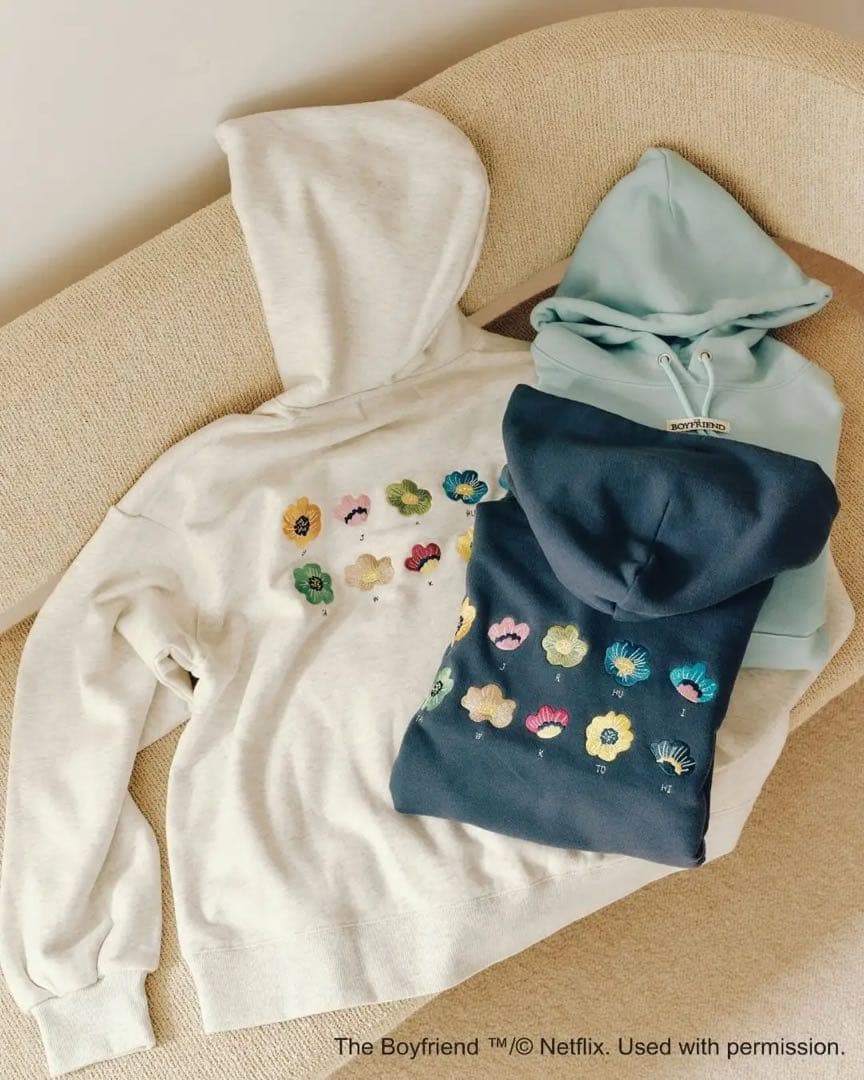 Niko and… Netflix BOYFRIEND2 コラボフーディ niko and 」がNetflixリアリティシリーズ「ボーイフレンド