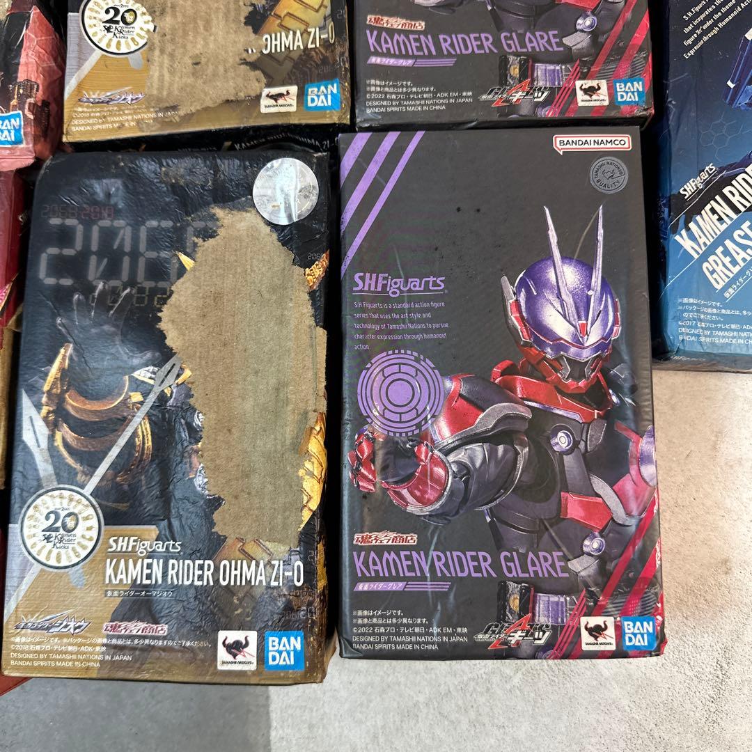 S.H.Figuarts 仮面ライダー フィギュア まとめ 現状品 7体