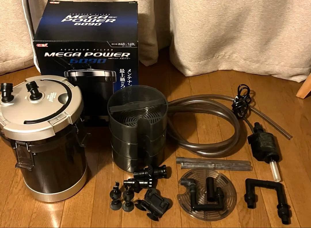 GEX MEGA POWER 6090 外部フィルター 水槽 アクアリウム - メルカリ