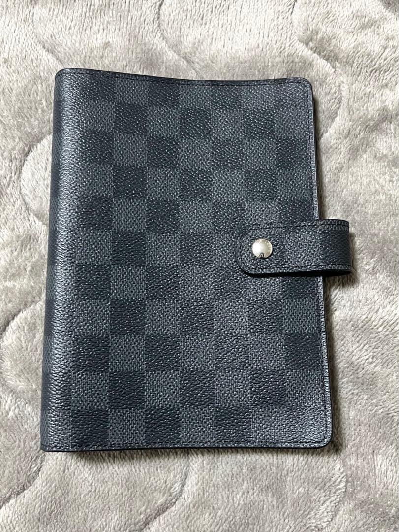ルイヴィトン ダミエグラフィット アジェンダMM R20242 手帳 楽天市場】LOUIS VUITTON ルイ ヴィトン ダミエ アジェンダMM 手帳