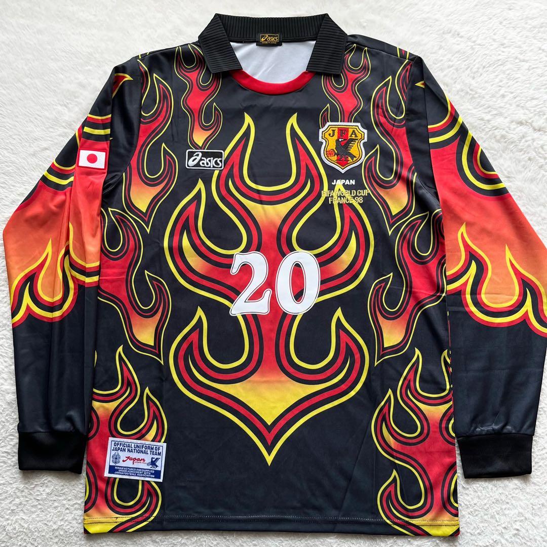 極美品】川口能活 GK キーパー 日本代表 ユニフォーム 98 フランス