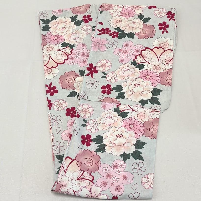 ゆりのはな　浴衣　女物　１０点　まとめ売り　未使用品～少々汚れ有り　綿　G812