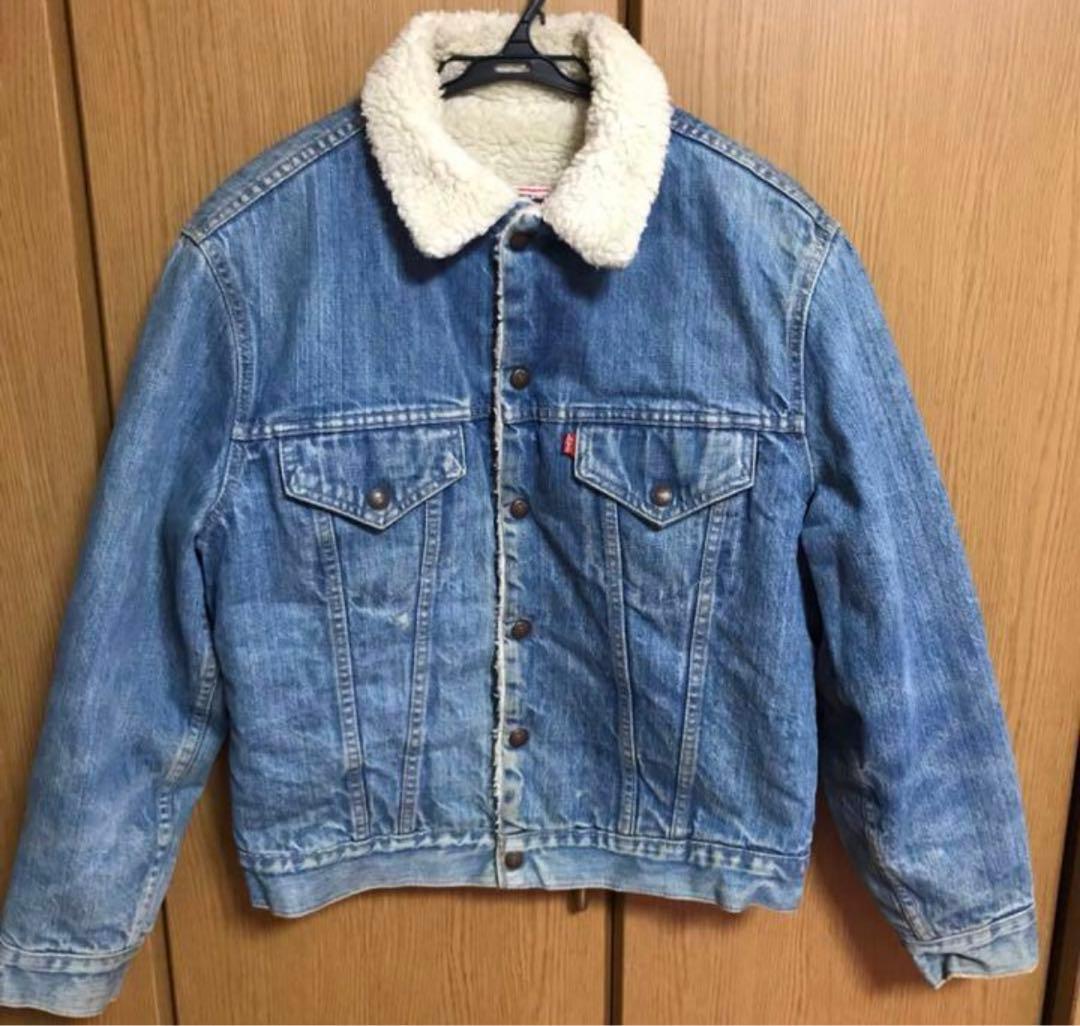 常田大希着用リーバイス70605 デニムボアジャケット70年代デニムボア