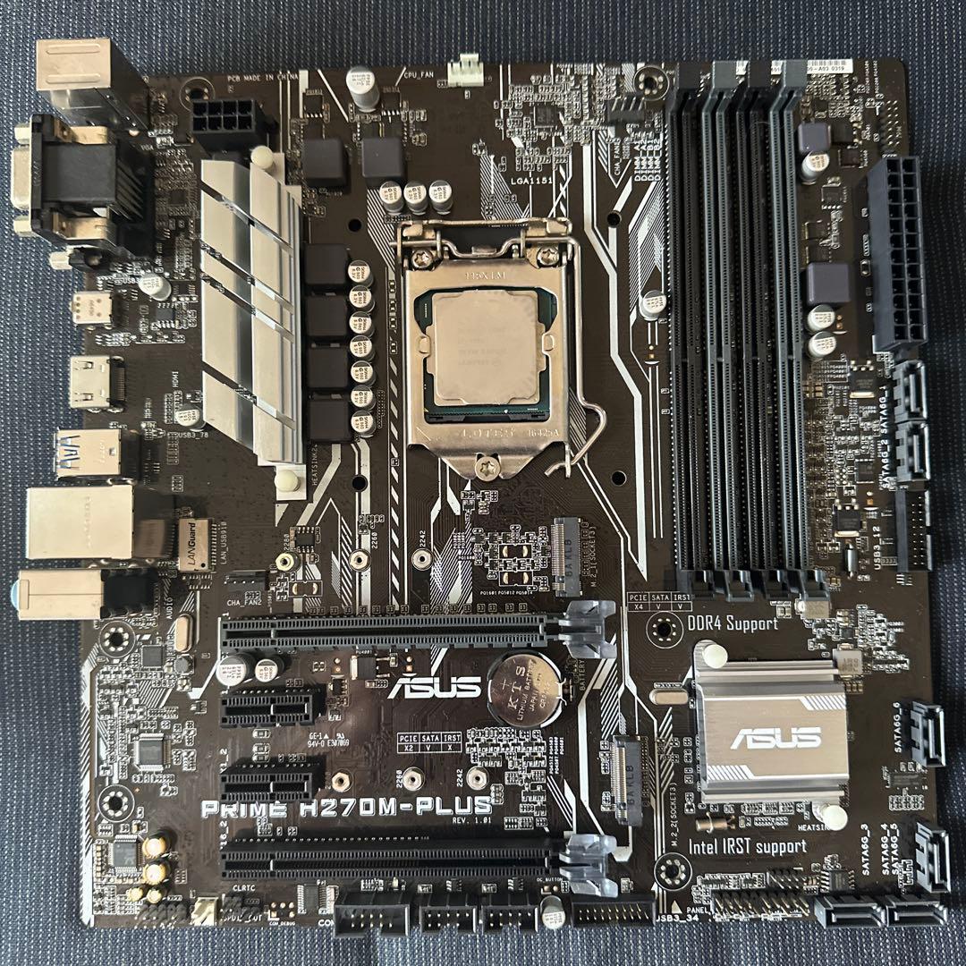 Intel Core i7-7700 & PRIME H270M-PLUSセット - メルカリ