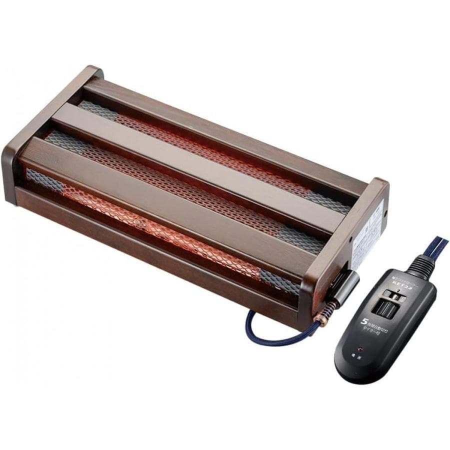 【新品未使用】メトロ電気工業 木枠フットヒーター MFH181ET(DA) メトロ電気工業 足元ヒーター 180W 足置きフットヒーター MFH-181ET(DA