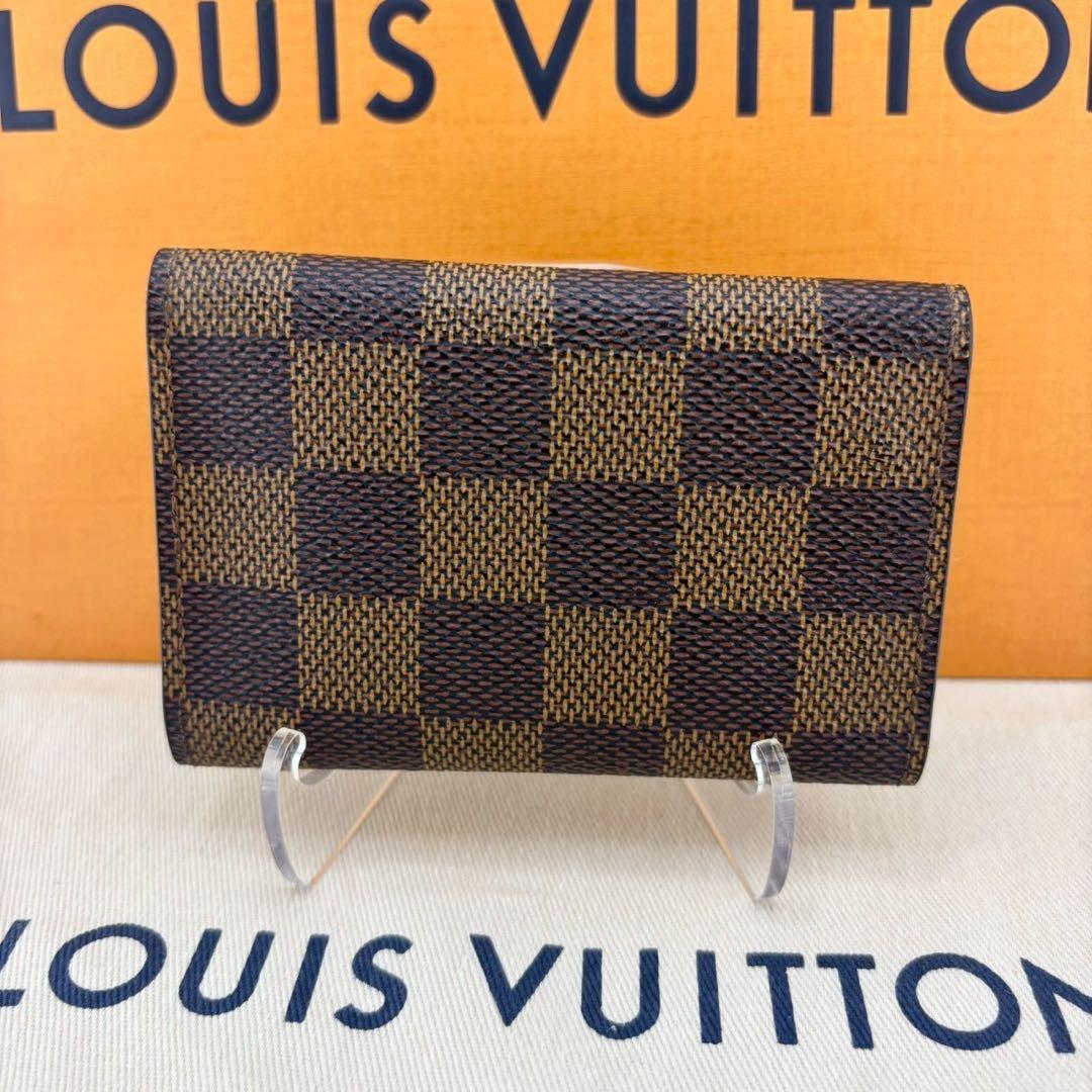 極美品】ルイヴィトン ミュルティクレ6 キーケース6連 ダミエエベヌ