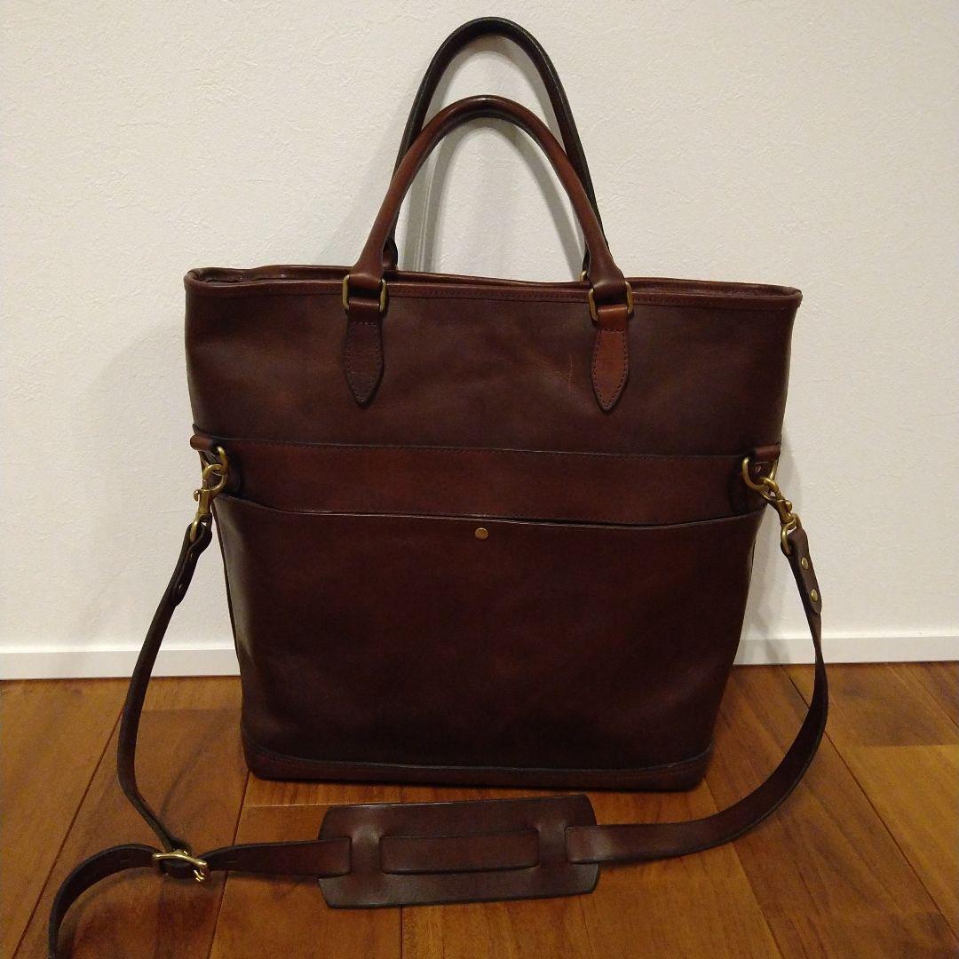 VASCO ブラウンレザートートバッググランメゾン東京にてキムタク着用モデル