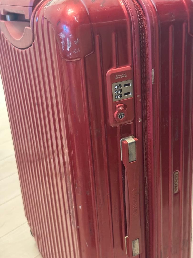 希少 ドイツ現地購入 58L RIMOWA SALSA DELUXE リモワ