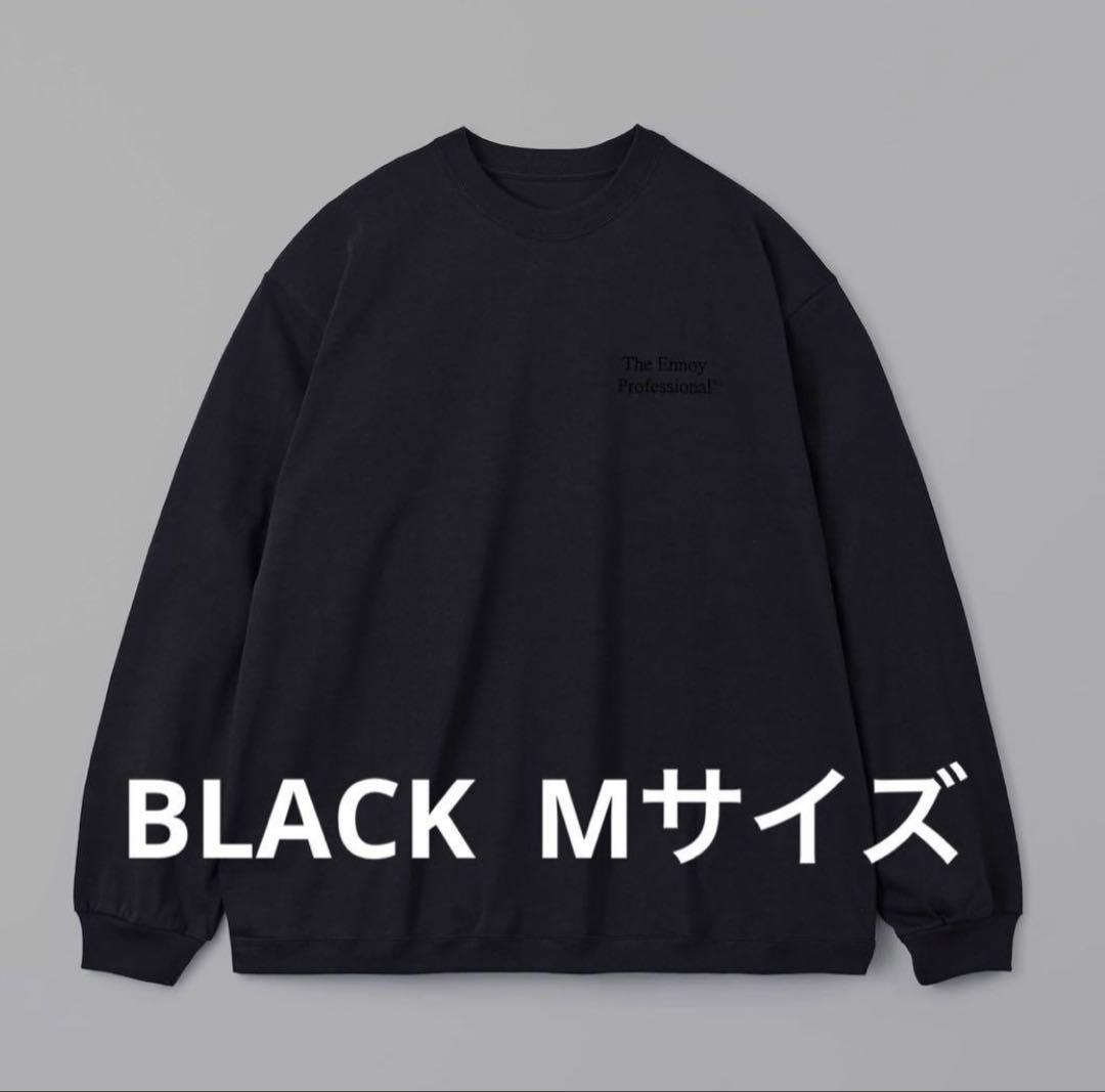 トップス ennoy Long sleeve hem rib tee (BLACK) M ennoy long sleeve rib tee スタイリスト私物 エンノイの通販 by 源氏