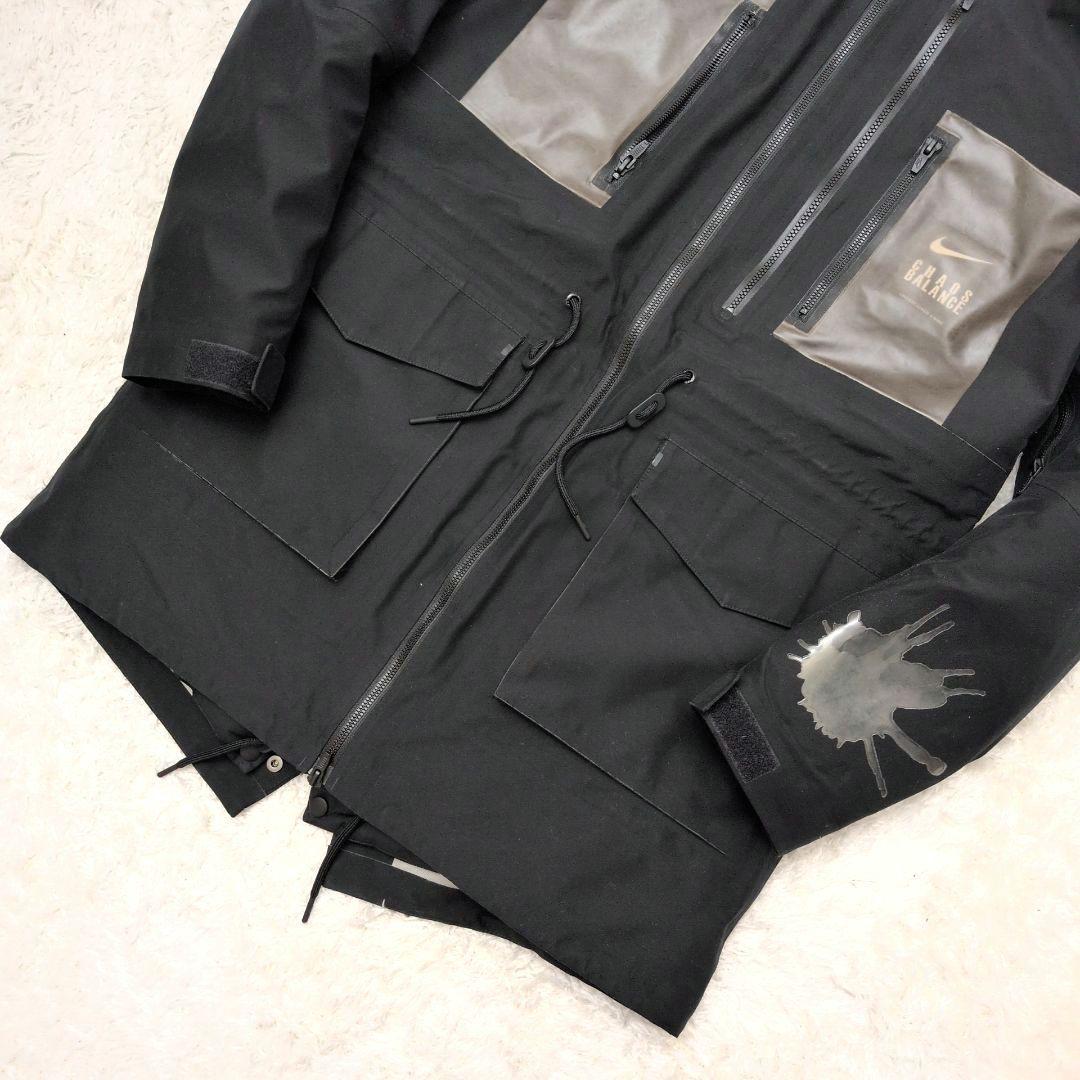 美品】ナイキ アンダーカバー レイヤーフィッシュテイルパーカー