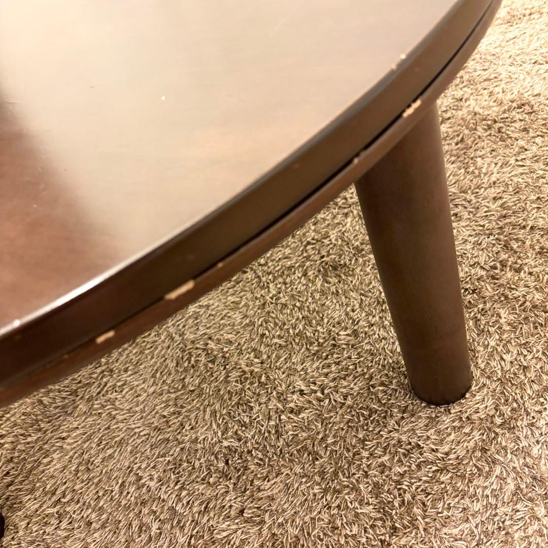 無印良品 こたつ 丸型テーブル - メルカリ