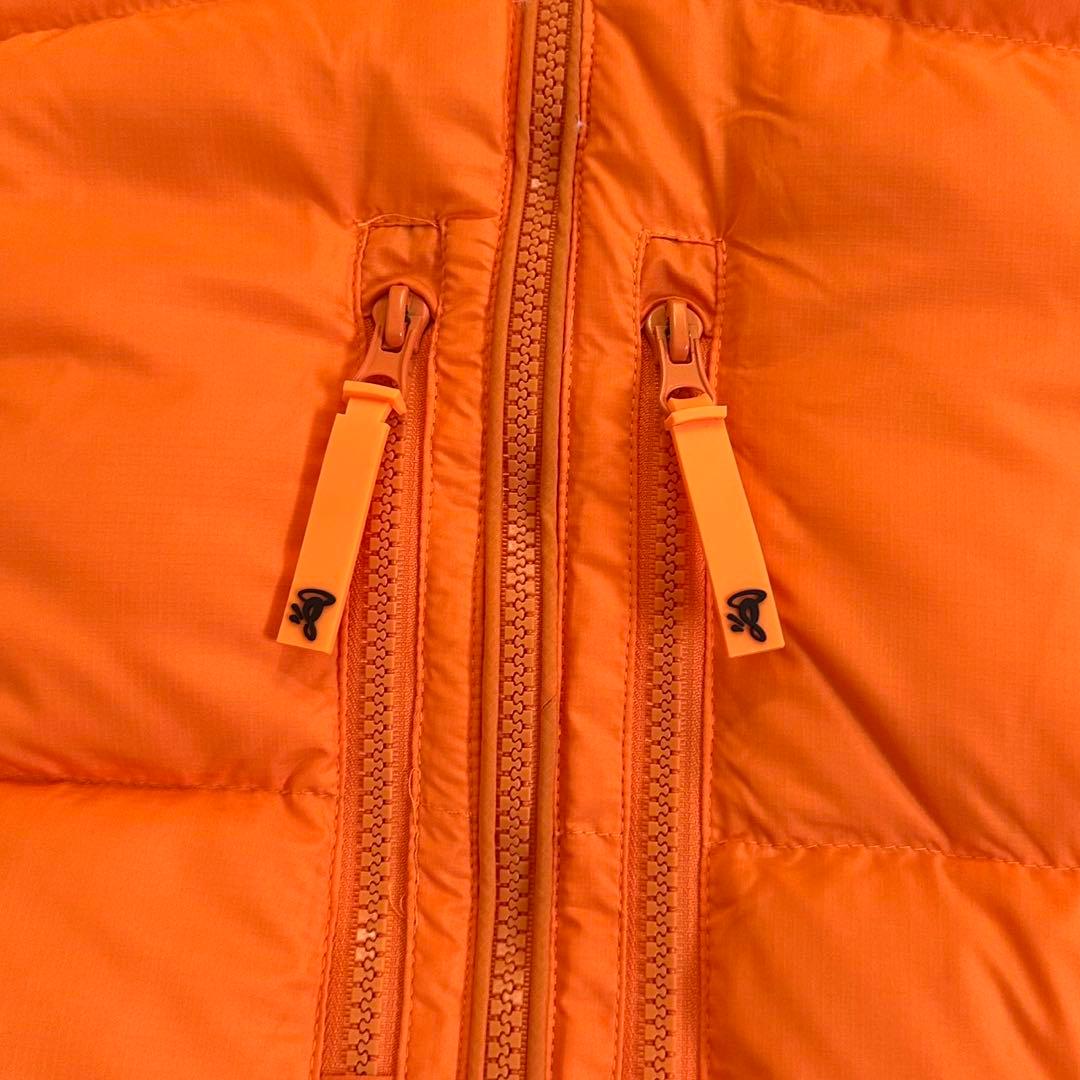 即日発送 syna world ダウンジャケット オレンジ シナワールド UK