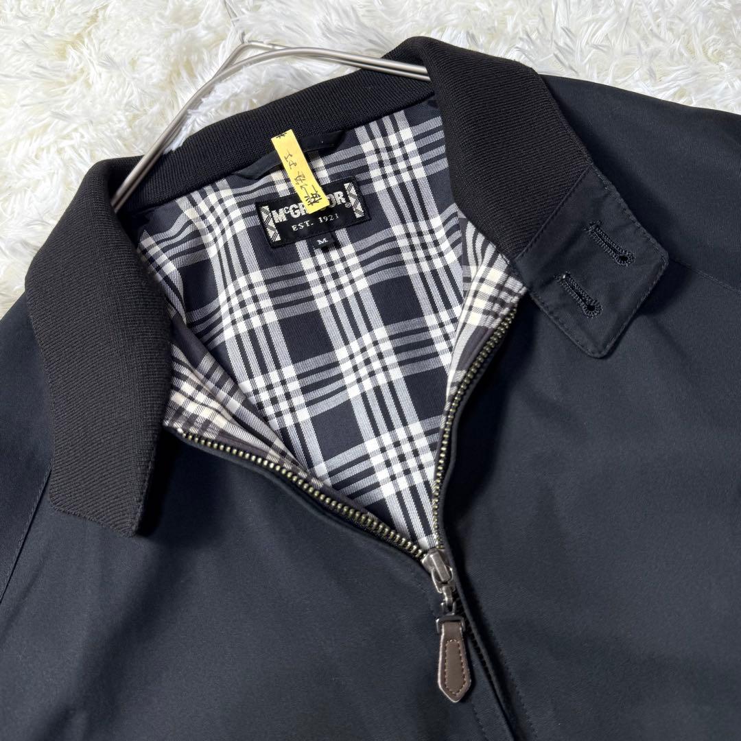 McGREGOR ハリントンジャケット スイングトップ G9 短丈 M 黒 - メルカリ