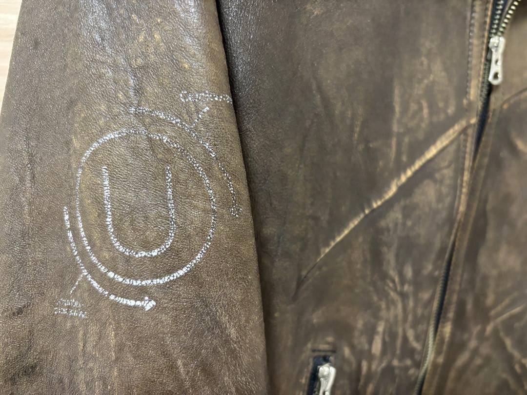 undercoverism ライダースJKT サイズ1 ダメージ加工 GIRA UNDERCOVER