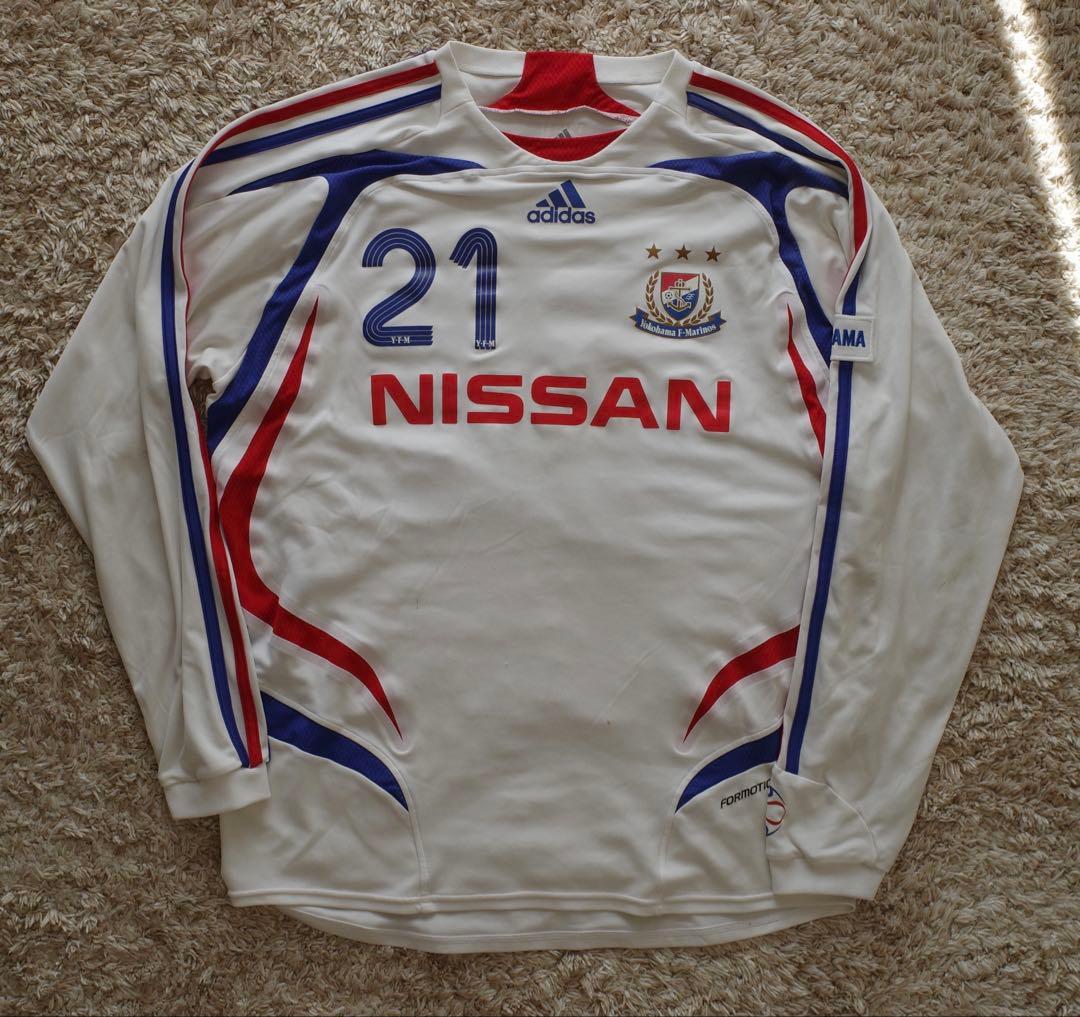 【支給品】横浜F・マリノス 長袖ユニフォーム 2007 adidas 正規品 NIKE 横浜Fマリノス 08 ユニフォーム ホーム長袖 275044 493 代表