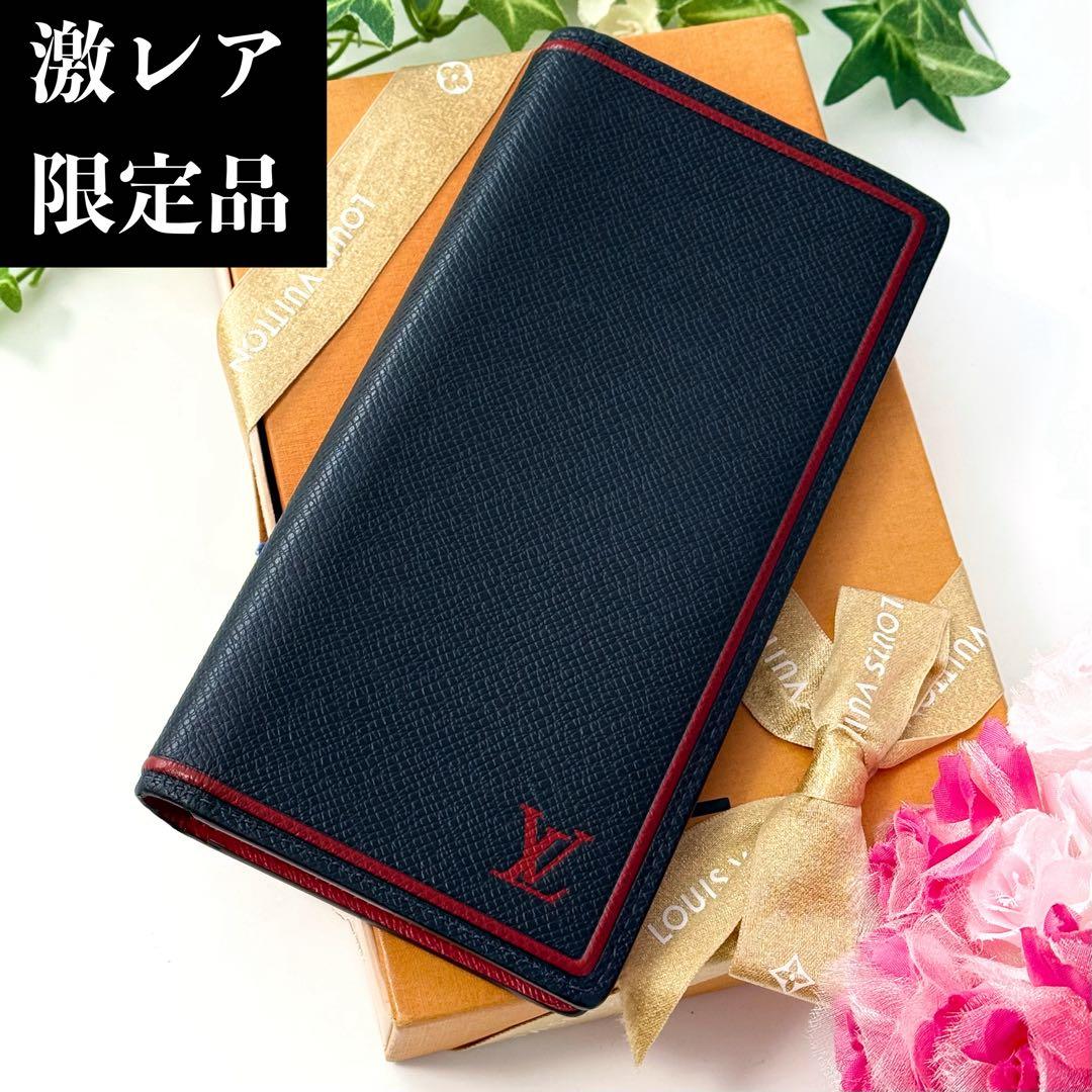 極美品IC内蔵✨ルイヴィトン タイガ ポルトフォイユブラザ 長財布 ネイビー×赤 楽天市場】【財布】LOUIS VUITTON ルイ ヴィトン タイガ